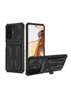 Buy Shockproof  Protective Phone Case Cover Compatible for Xiaomi 11T/11T Pro Black in Saudi Arabia
