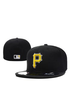 Buy NEW Era fashion Embroidered Fitted Baseball Team Cap with Closed Back for Sun Protection56.8cm in Saudi Arabia