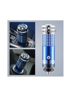 Buy Air Freshener Auto Car Air Purifier Ionizer - Blue in Egypt