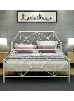 اشتري Luxurious iron DOUBLE bed idea choice for bedroom 180*200cm في السعودية