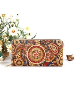 اشتري Classic Retro Niche Cashew Flower Twelve Constellation Element Coin Purse Digital Printing Storage Bag في السعودية