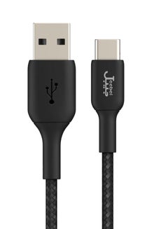 Buy Original fabric cable Type-C to USB, 2 meters long in Saudi Arabia