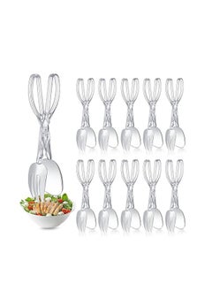 Buy Clear acrylic salad tongs for serving salad, kitchen tongs ideal for catering, buffets, parties and events in Egypt