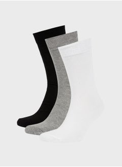 Buy 3 Pack Assorted Ankle Socks in UAE