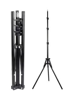 Buy Portable height Adjustable  Aluminum alloy  Tripod Stand for Mobile and DSLR Camera, Adjustable Height and Mount For all Smart  Phone apple iphone android samsung and etc. in UAE