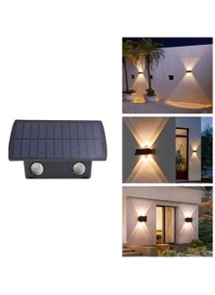 Buy 4 LED Solar Wall Lights Outdoor Garden Courtyard Layout Wall Lights Home Courtyard Atmosphere Lights Wall Washers in UAE