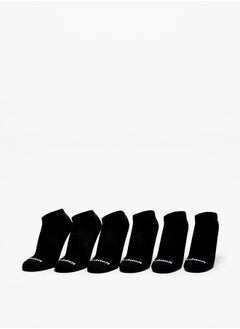 اشتري Logo Detail Ankle Length Sports Socks - Set of 6 في الامارات