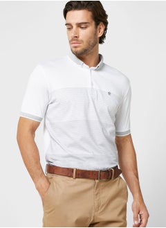 Buy Striped Polo Shirt in UAE