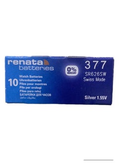 Buy Renata 377 watch battery, SR626SW swiss made in Saudi Arabia