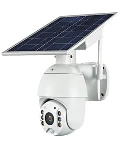 Buy Q3- WIFI Low power DC-5V solar WIFI  camera 1080P HD 4G Monitor Solar Panel Outdoor Surveillance Waterproof CCTV Camera Smart Home Two-way Voice Intrusion Alarm in UAE