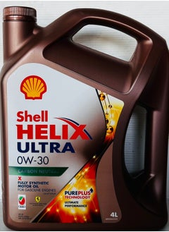 Buy Shell Helix Ultra 0W30 Engine Oil 4Ltr in UAE