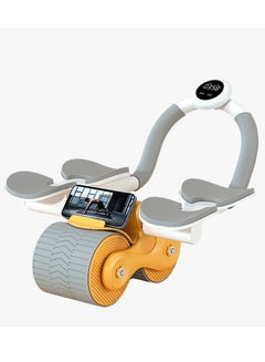 Buy Abdominal Rotating Wheel With Elbow And Knee Support For Home Fitness, Multi-Colored in Saudi Arabia