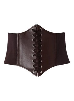 Buy Stretchy Elastic Wide Corset Belt Waist Cincher Waistband Elegant Formal Party Clubwear Casual  Women Belts Lady Girls New in Saudi Arabia