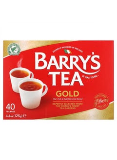 Buy Barry's Tea, Gold Blend, 40 Tea Bags, 4.4 oz (125 g) in UAE