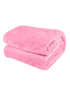 اشتري Flannel Fleece Single Size 160x220cm for All Season Fluffy Blanket Warm Bed Blanket Throw for Sofa & Bed Comfortable and Soft Blanket في الامارات