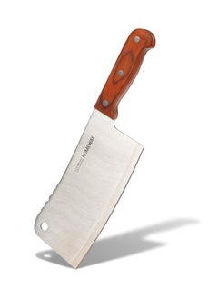 اشتري Homeway 7" Chopper Knife with Wooden Handle – Durable, Sharp Blade for Precision Cutting and Chopping في الامارات