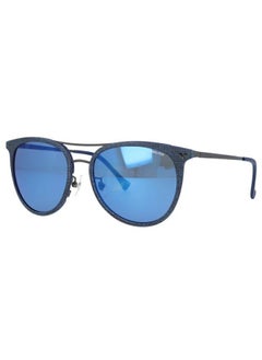 Buy Full Rim Round Men Sunglass - SPL153 AG2X - Lens Size: 54 mm - Blue in Saudi Arabia