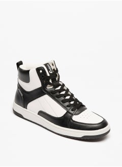 اشتري Men's High Top Lace Up Casual Sneakers في الامارات