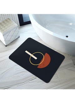 اشتري 30*40cm Household Bathroom Bathroom Kitchen Thickened Non-slip Quick Drying Mat في الامارات