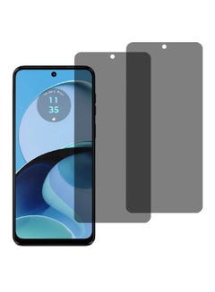 Buy 2 Pack Anti-Spy Screen Protector for Motorola Moto G14 Full Screen Privacy Screen Protector With 3D Tempered Glass Film With 9H Hardness Anti-Peeping Protector Screen Privacy Tempered Glass in Saudi Arabia
