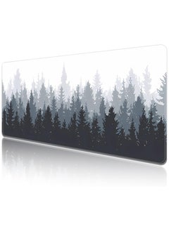 Buy Large Mouse Pad Extended Gaming Mouse Pad Non-Slip Rubber Base Mouse pad Office Desk Mat Desk Pad Smooth Cloth Surface Keyboard Mouse Pads for Computers (800 * 300 * 3mm）Tree in Saudi Arabia