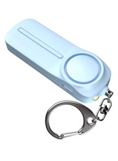 اشتري Self Defense Personal Alarm Keychain – 130 dB Loud Siren Protection Device with LED Light – Emergency Alert Key Chain Whistle for Women, Men, Children, Senior, and Joggers (Blue) في السعودية