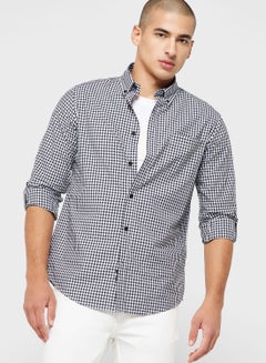 Buy Long Sleeve Check Shirt in Saudi Arabia