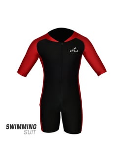 Buy Swimming Suit Protection One Piece Short Sleeves For Men & Women in Saudi Arabia