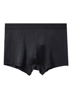 Buy Comfortable Mid-Rise Boxers Black in Saudi Arabia