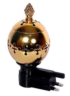 Buy Golden electric incense burner in Saudi Arabia