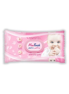 اشتري Soft alcohol-free Baby wet wipes 120 wipes With Cover في مصر