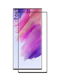 اشتري Tempered Glass Screen Protector For Samsung Galaxy S22 Ultra 5G 2022 في الامارات