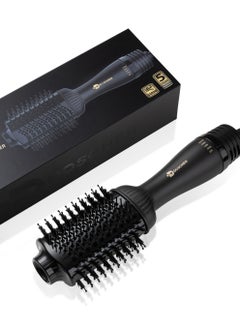 Buy Hair Dryer Brush Blow Dryer Brush in One, 4 in 1 Hair Dryer and Styler Volumizer with Negative Ion, Professional Salon Hot Air Brush for All Hair Types, Black in Saudi Arabia