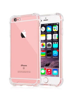 Buy iPhone 6 Plus Case Clear Soft Flexible TPU Anti-Shock Slim Transparent with 4 Corners Bumper Protective Cover (iPhone 6PLUS Clear) in UAE