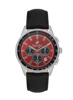 Buy BEVERLY HILLS POLO CLUB Men's Multi Function Red Dial Watch - BP3550X.381 in UAE