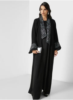 Buy Monotonal Abaya With Inner & Sheila in Saudi Arabia