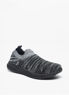 Buy Women's Mesh Detail Slip-On Sports Shoes in UAE