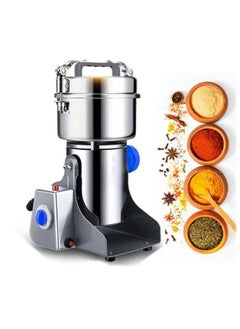 اشتري 800g Grinder, 304 Stainless Steel Powder Grinder, Ultra-Fine Grinding Technology, Can Grind Coffee Beans and Grains, Suitable for Home/Restaurant/Hotel في السعودية