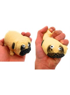 اشتري Brown cute dog Hand Wrist Squeezing Fidget Toys Squishy Mini Stress Relief Squeeze Doll Slow Risng Venting cute brown dog في مصر