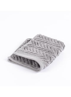 اشتري Damaris Wash Towel, Radiant Metal - 550 GSM, 30x30 cm في الامارات