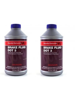 Buy Genuine Honda And Acura Brake Fluid Dot 3 (Pack Of 2) in UAE