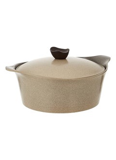 اشتري 1Piece Granite Cooking Pot 30Cm - Warm Marble في مصر