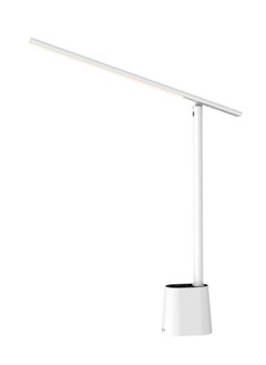 Buy Baseus LED Desk Lamp Auto-Dimming Table Lamp Eye-Caring Smart Lamp Touch Control 47" Wide Illumination 250 Lumens 5W 3 Color Modes for Home Office, Living Room, Bedroom, Painting (White) in UAE