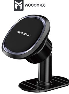 Buy MX-MH154 Strong magnetic mobile phone holder suitable for cars and offices. It can be installed on the air conditioner vent or on the dashboard. It can be folded 80 degrees and rotation 360 degrees. in Saudi Arabia