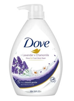 Buy Go Fresh Body Wash with Lavender and Chamomile 1000ml in Saudi Arabia