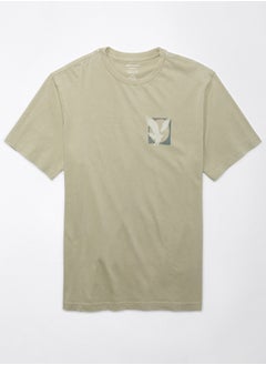 اشتري AE Super Soft Logo Graphic T-Shirt في الامارات