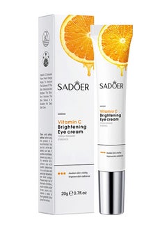 Buy Cream with vitamin C extract around the eyes to lighten and remove dark circles, 20 gm in Saudi Arabia