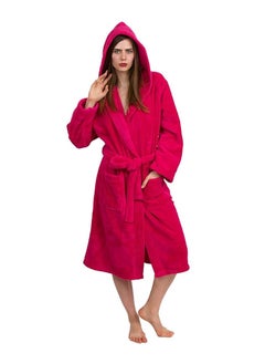 اشتري Pinkish Red Color Nightwear Dressing Gowns Bathrobe Small size في الامارات