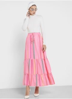 Buy Printed A Line Skirt in Saudi Arabia