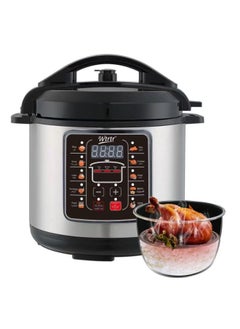 Buy 7 Liters Stainless Steel Multifunctional Electric Pressure Cooker WTR-7007 in UAE